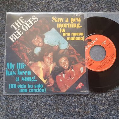 The Bee Gees - Saw a new morning 7'' Single SPAIN