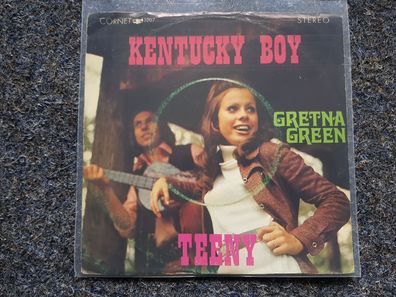 Teeny/ Brigitte Brüning - Kentucky Boy/ Gretna Green 7'' Single