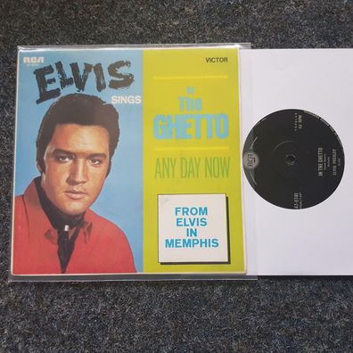 Elvis Presley - In the ghetto 7'' Single Australia