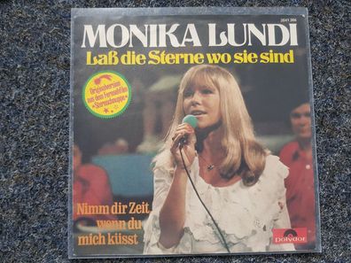 Monika Lundi - Lass die Sterne wo sie sind 7'' Single