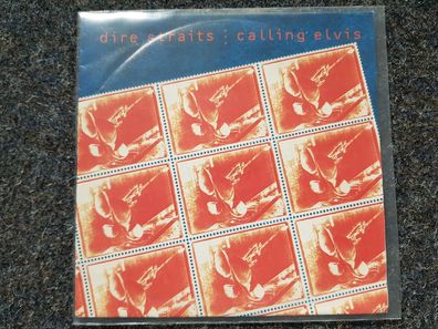 Dire Straits - Calling Elvis 7'' Single