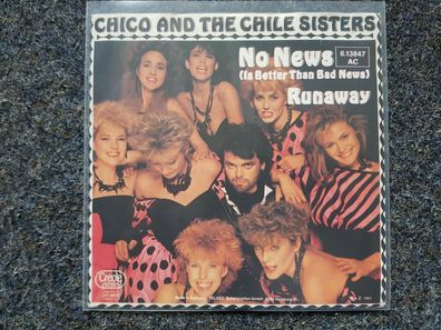 Chico and the Chile Sisters - No news/ Runaway 7'' Single