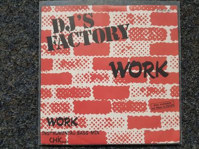 DJ's Factory - Work 7'' Single Italo Disco