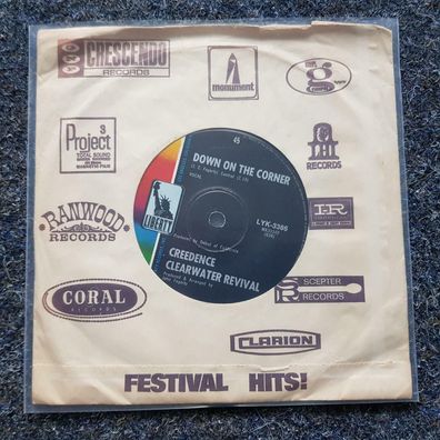 Creedence Clearwater Revival - Down on the corner 7'' Single Australia
