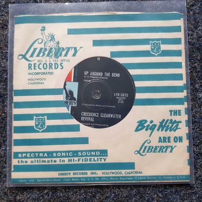 Creedence Clearwater Revival - Up around the bend 7'' Single Australia