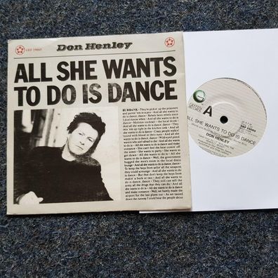 Don Henley/ Eagles - All she wants to do is dance 7'' Single Australia