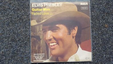 Elvis Presley - Guitar man/ Faded love 7'' Single Germany