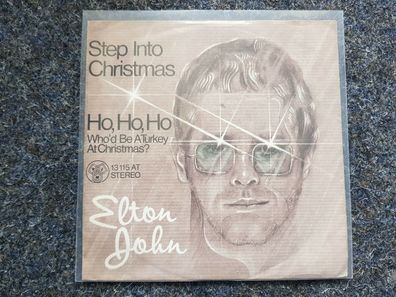 Elton John - Step into Christmas 7'' Single Germany