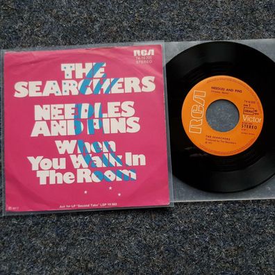 The Searchers - Needles and pins/ When you walk in the room 7'' Single
