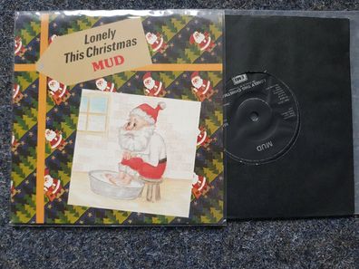 Mud - Lonely this Christmas UK 7'' Single