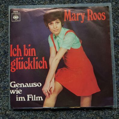 Mary Roos - Genauso wie im Film/ Ich bin glücklich 7'' Single