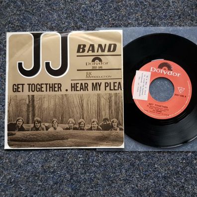 J.J. JJ Band - Get together/ Hear my plea 7'' Single Belgium