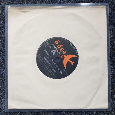Michael Holm - When a child is born 7'' Single NEW Zealand
