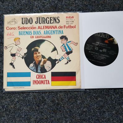 Udo Jürgens - Buenos dias Argentia 7'' Single SUNG IN Spanish