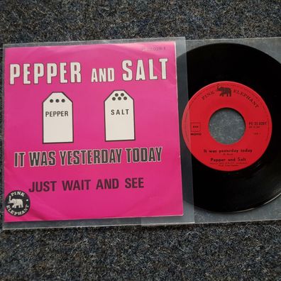 Pepper and Salt - It was yesterday today 7'' Single