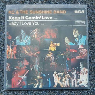 KC & the Sunshine Band - Keep it comin' love 7'' Single Germany