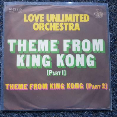 Love Unlimited Orchestra/ Barry White - Theme from King Kong 7'' Single
