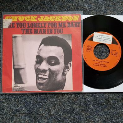 Chuck Jackson - Are you lonely for me baby/ The man in you 7'' Single Holland