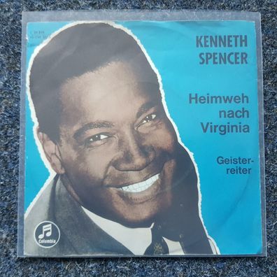 Kenneth Spencer - Heimweh nach Virginia 7'' Single SUNG IN GERMAN