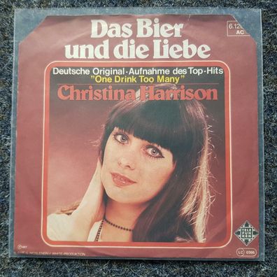 Christina Harrison - Das Bier und die Liebe 7''/ Sailor - One drink too many