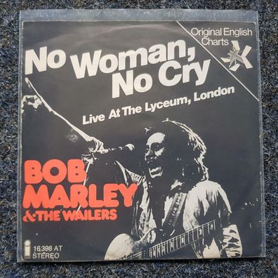 Bob Marley - No woman, no cry/ Kinky reggae 7'' Single Germany