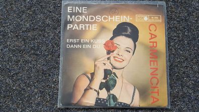 Carmencita - Eine Mondscheinpartie 7'' Single SUNG IN GERMAN