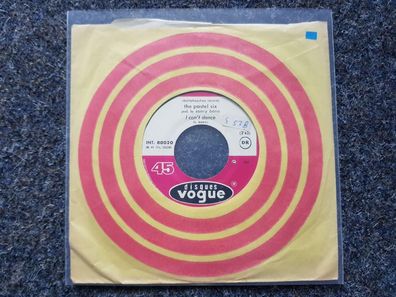 The Pastel Six - I can't dance/ Red river valley 7'' Single France