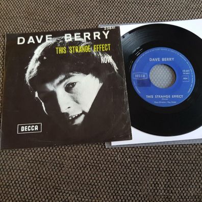 Dave Berry - This strange effect 7'' Single Belgium/ The Kinks/ Ray Davies