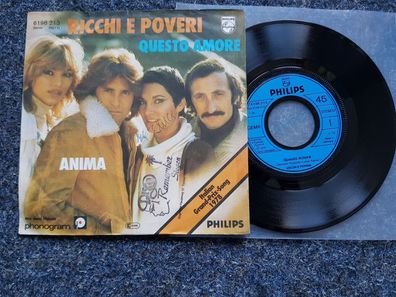Ricchi e Poveri - Questo amore 7'' Single Eurovision SONG Contest 1978