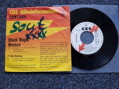 Santana - Black magic woman 7'' Single PROMO Germany