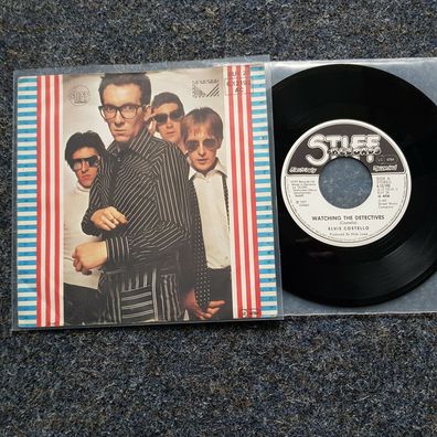 Elvis Costello - Watching the detectives 7'' Single Germany