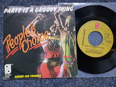 People's Choice - Party is a groovy thing 7'' Single Holland