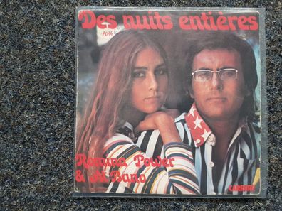 Al Bano & Romina Power - Des nuits entieres 7'' Single SUNG IN FRENCH