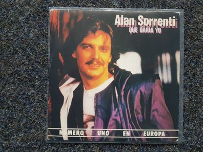 Alan Sorrenti - Que daria yo 7'' Single SUNG IN Spanish Eurovision