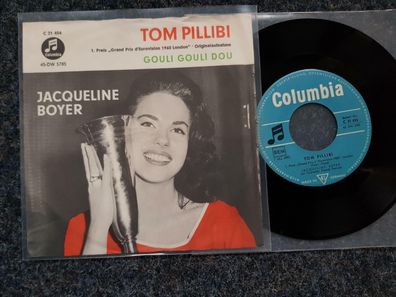 Jacqueline Boyer - Tom Pillibi 7'' Single Eurovision SONG Contest 1960