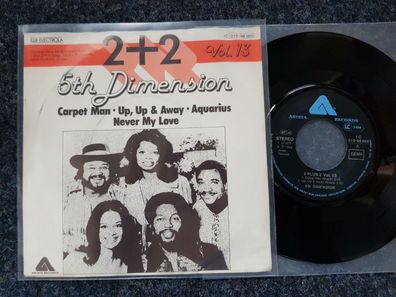 5th Dimension - Carpet man/ Up up and away/ Aquarius Never my love 7'' EP Single