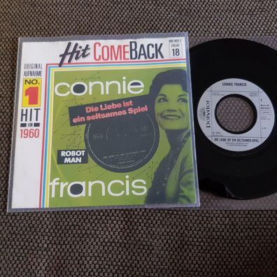 Connie Francis - Die Liebe ist ein seltsames Spiel 7'' Single HIT Comeback