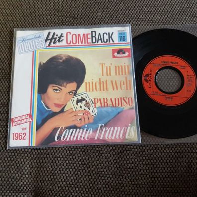 Connie Francis - Tu' mir nicht weh/ Paradiso 7'' Single HIT Comeback