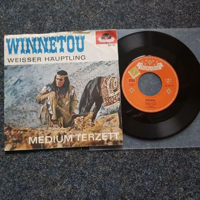 Medium Terzett - Winnetou/ Weisser Häuptling 7'' Single