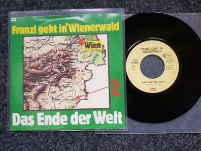 Franzi geht in' Wienerwald - Das Ende der Welt 7'' Single