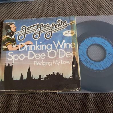 Jerry Lee Lewis - Drinking wine Spo-dee o' dee 7'' Single Germany