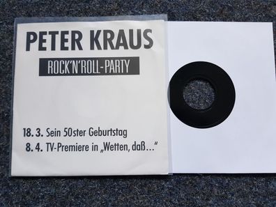 Peter Kraus - Rock'n' Roll Party 7'' Single PROMO