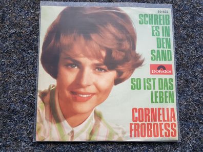 Conny Cornelia Froboess - Schreib es in den Sand 7'' Single