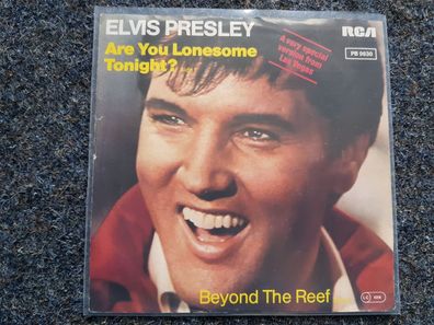 Elvis Presley - Are you lonesome tonight? 7'' Single Germany Lachversion
