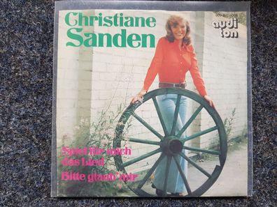 Christiane Sanden - Bitte glaub mir 7'' Single/ Elvis Presley - I've lost you