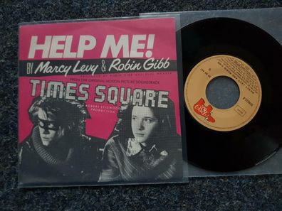 Marcy Levy & Robin Gibb (Bee Gees) - Help me! 7'' Single SPAIN