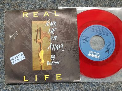 Real Life - Send me an angel 88 Version 7'' Single RED VINYL