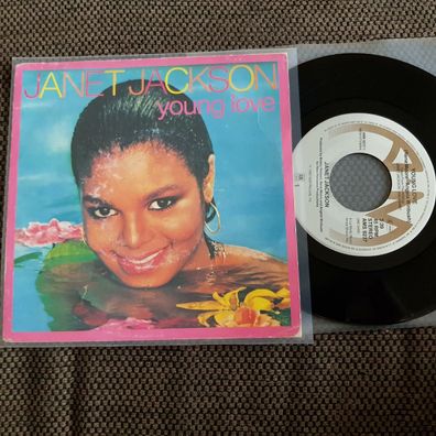 Janet Jackson - Young love 7'' Single Holland