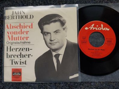 Jahn Berthold - Abschied von der Mutter/ Herzensbrecher-Twist 7'' Single