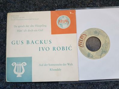 Gus Backus & Ivo Robic - Da sprach der alte Häuptling 7'' EP CLUB Pressung